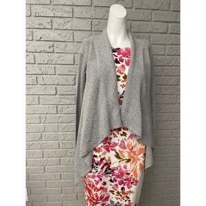 Elisabetta Collection Open Front Cardigan Size M
